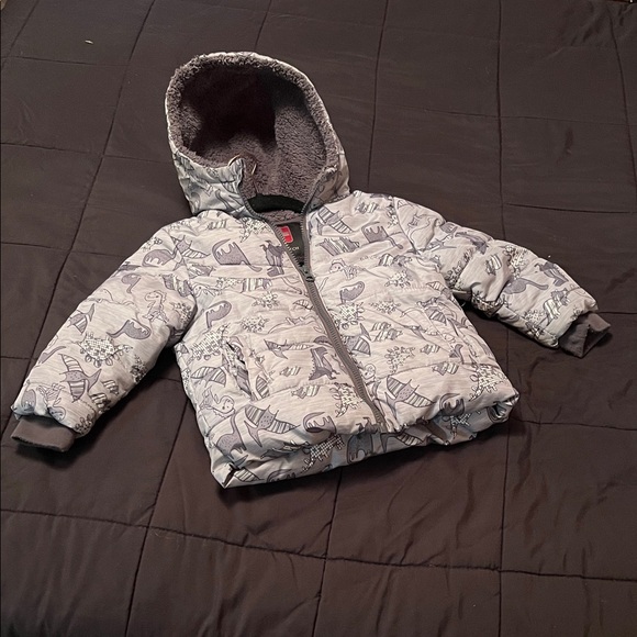 Swiss Tech Other - 3 T GraySwissTech Dinosaur Print Kids Jacket